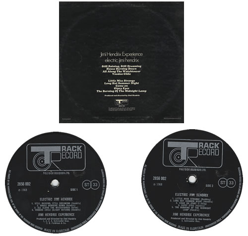 英LP Jimi Hendrix More Experience UK盤ステレオ The Jimi Hendrix Experience - The Jimi Hendrix Experience (8-LP